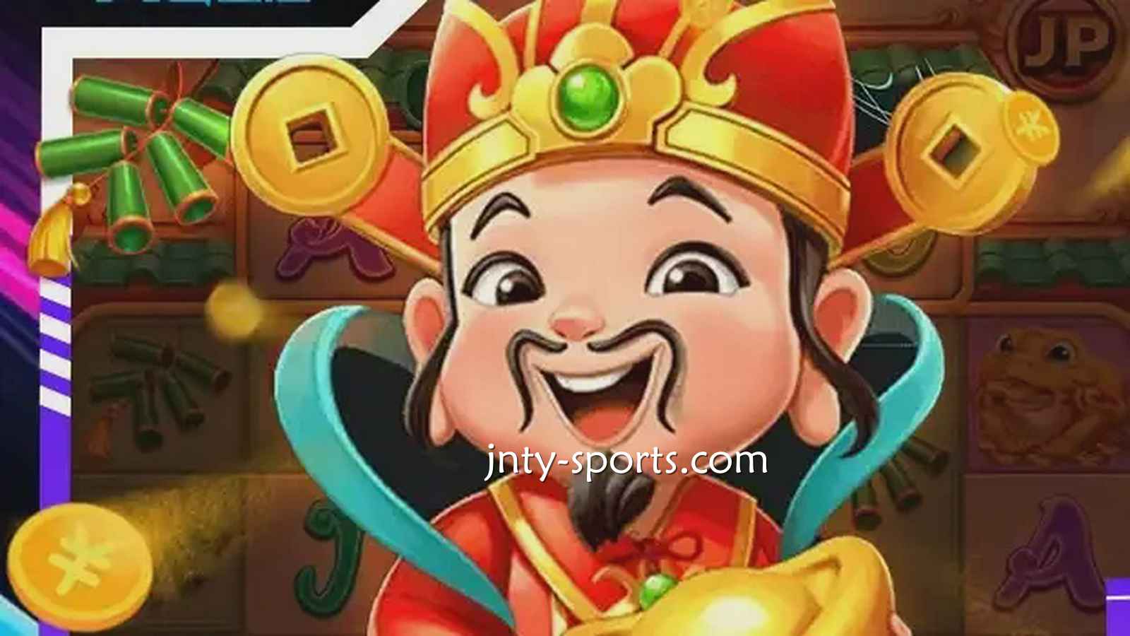 爱体育《聚宝财神》老虎机，拥有让人惊喜的翻倍奖金